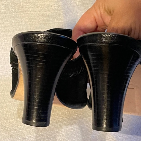 Cole hann high heel clog slippers - Picture 3 of 10